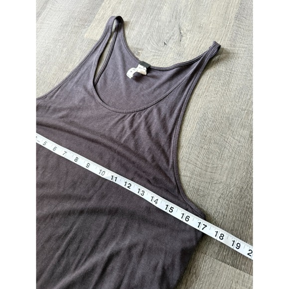 We The Free Free People Brown Size M Tank Dress  Asymmetrical Hem Boho Festival - Picture 4 of 10